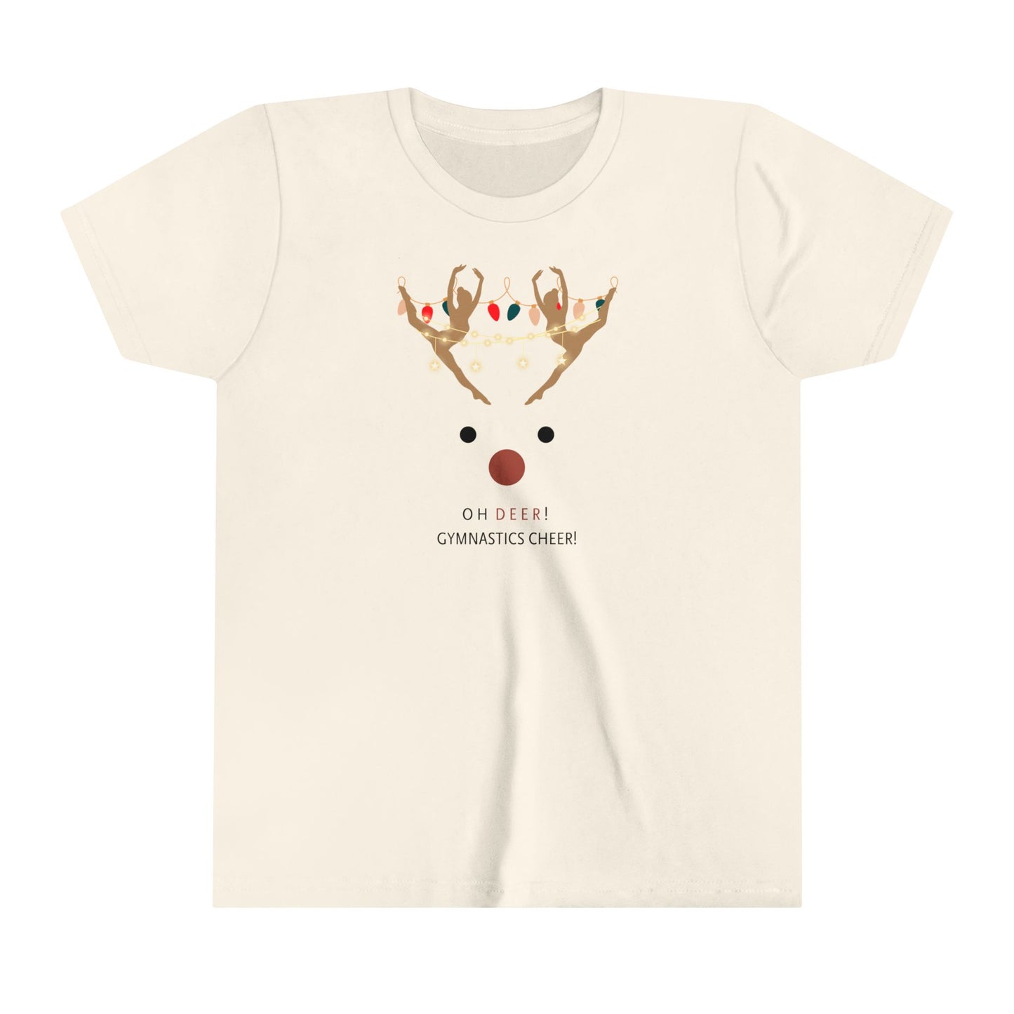 Reindeer Gymnast Youth T-Shirt