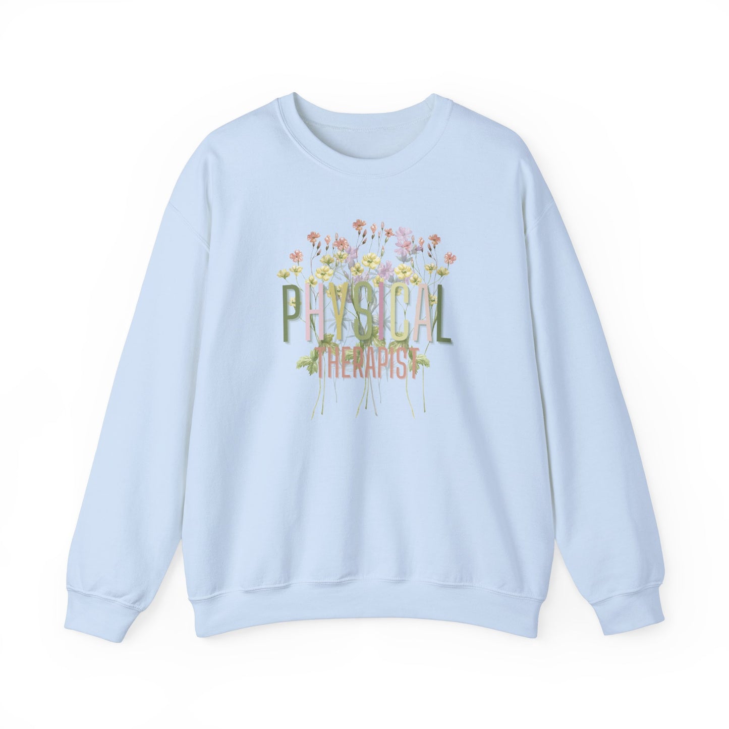 Spring Physical Therapist Crewneck Sweatshirt