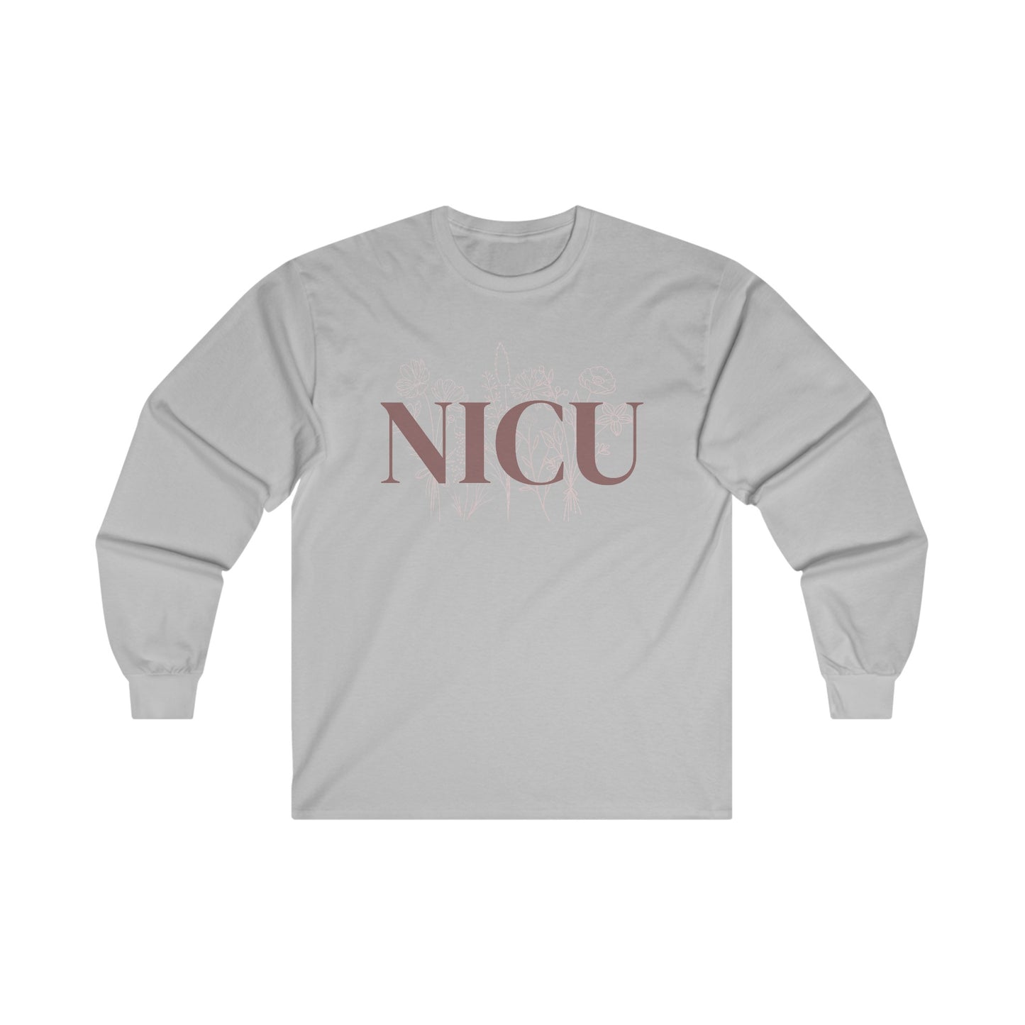 NICU Wild Flowers Long Sleeves