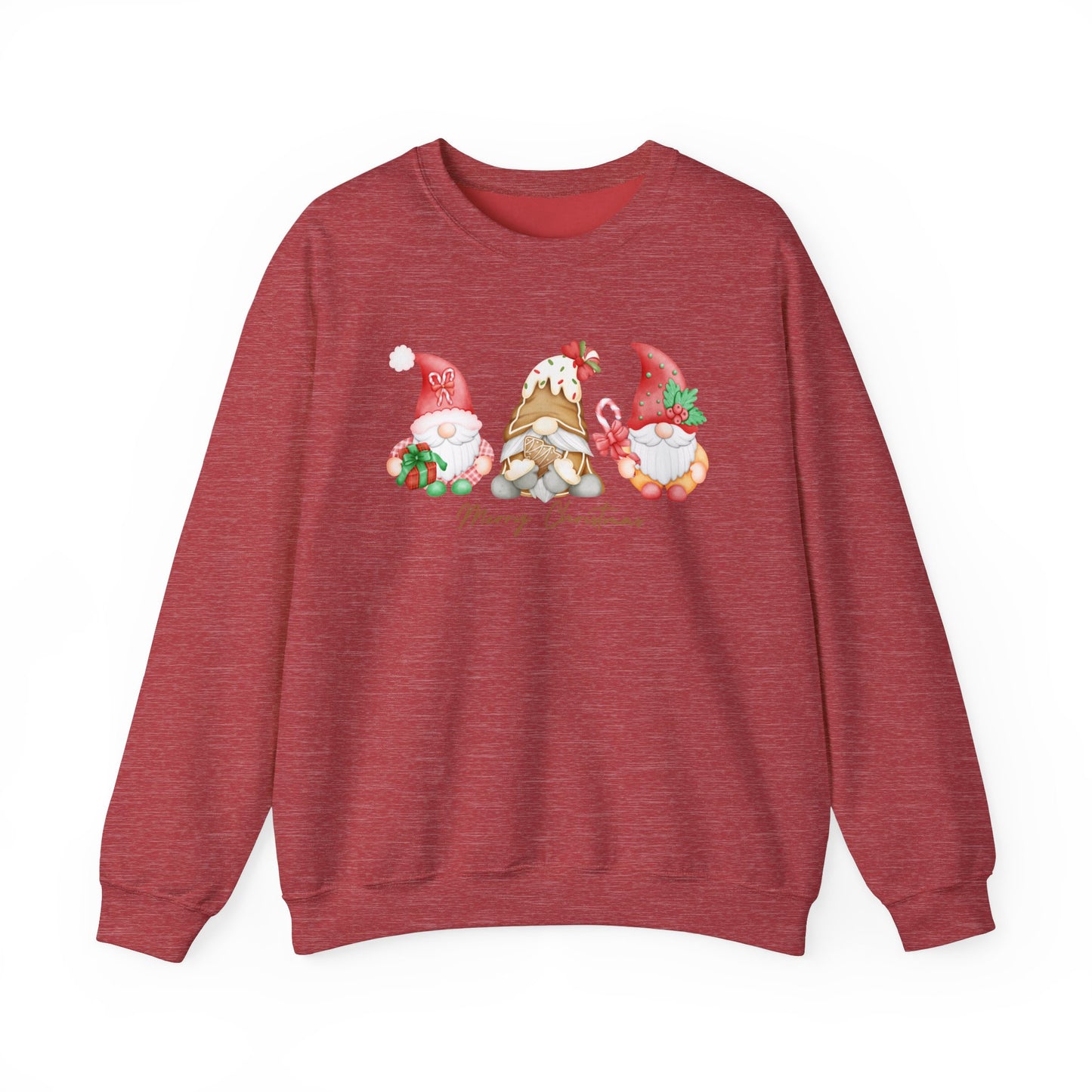 Merry Christmas Gnomes Crewneck Sweatshirt