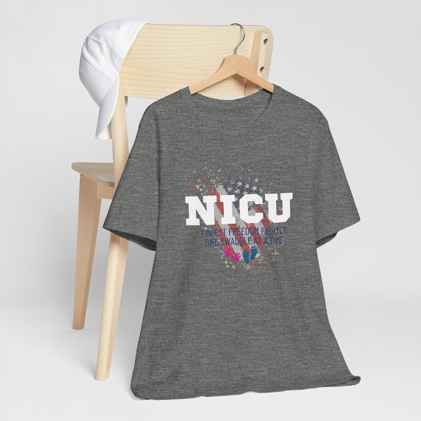 TINY FIGHTER FREEDOM NICU T-SHIRT