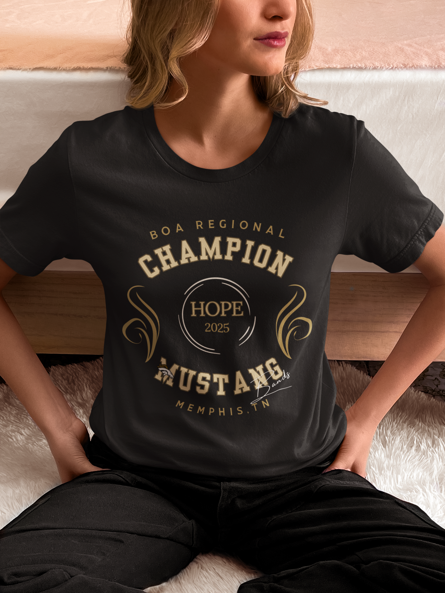 Mustang Bands Regional Championship Unisex Tee