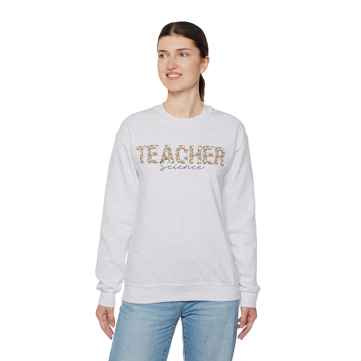 Science Teacher Crewneck Sweatshirt