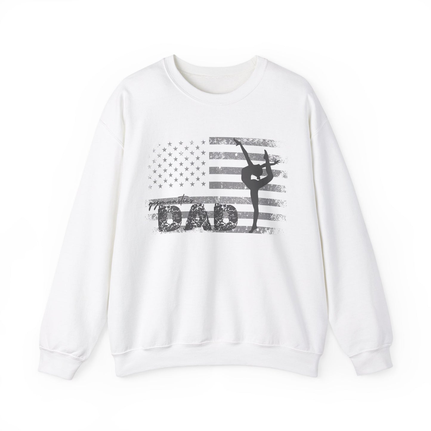 Gymnastics Dad Crewneck Sweatshirt