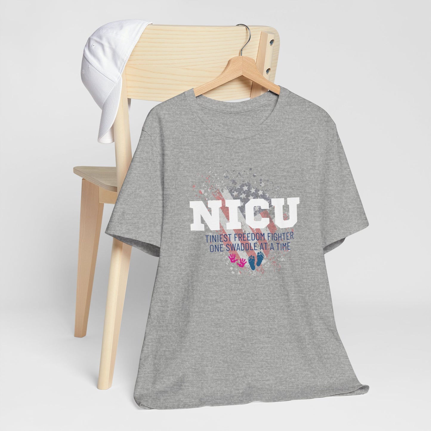 TINY FIGHTER FREEDOM NICU T-SHIRT