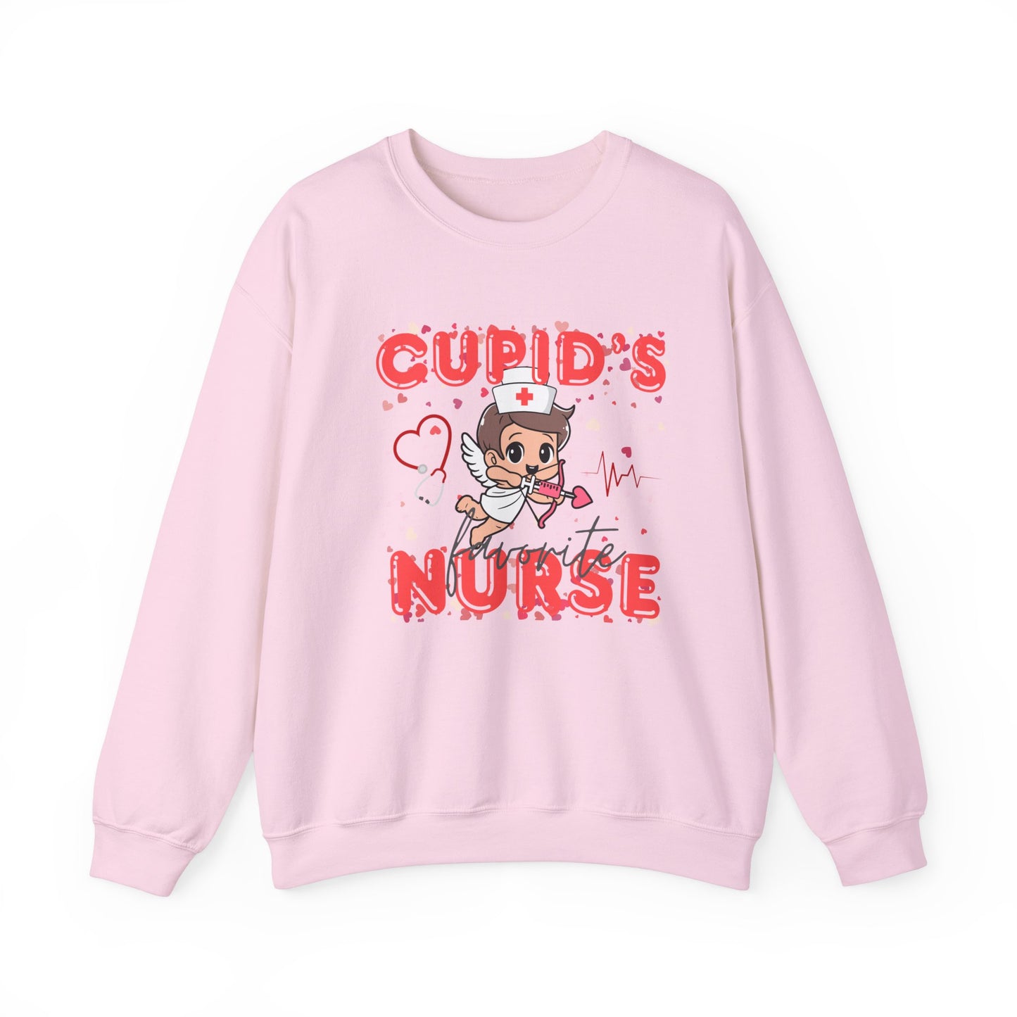 Cupid's Favorite Nurse Crewneck Sweatshirt