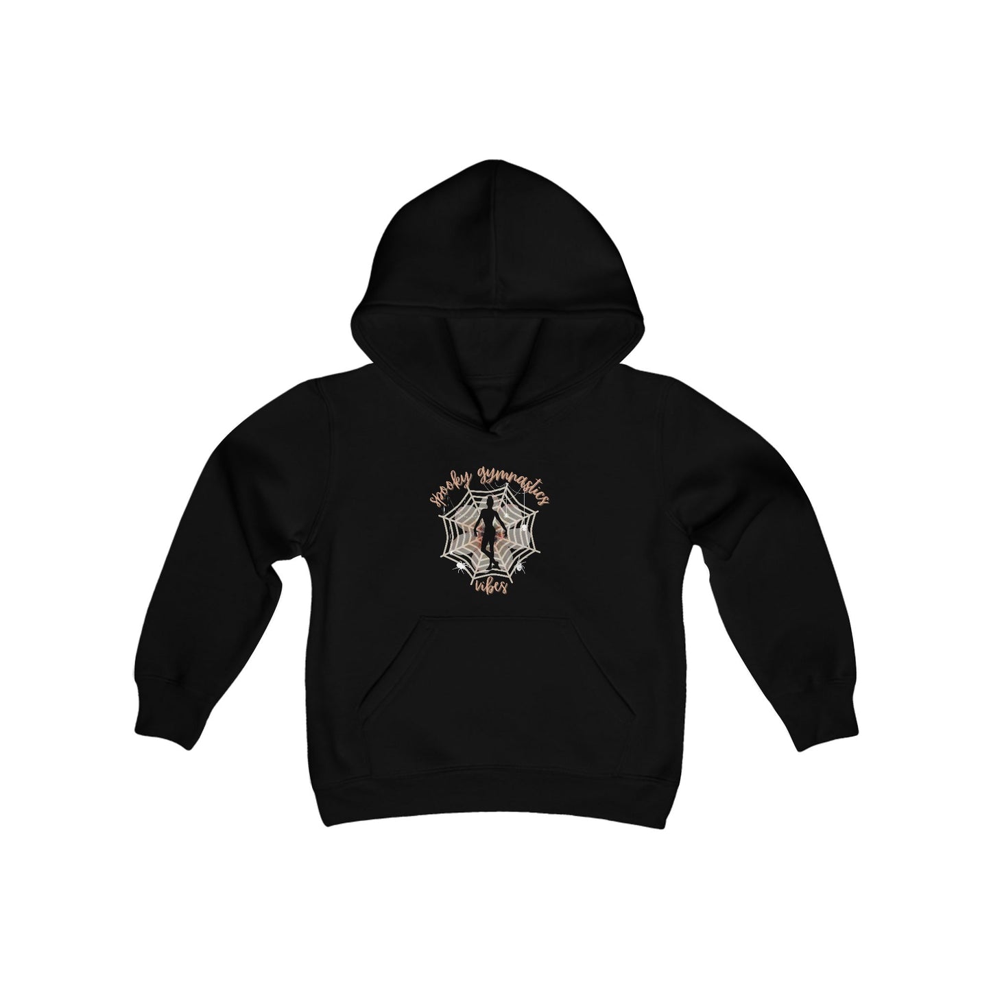 Spooky Gymnastics Youth Hooded Sweatshirt