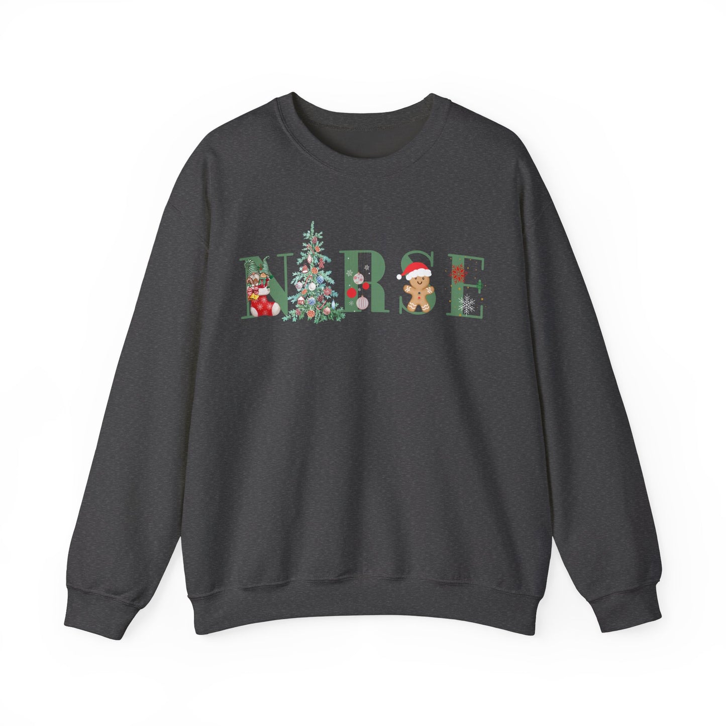 Christmas NURSE Crewneck Sweatshirt