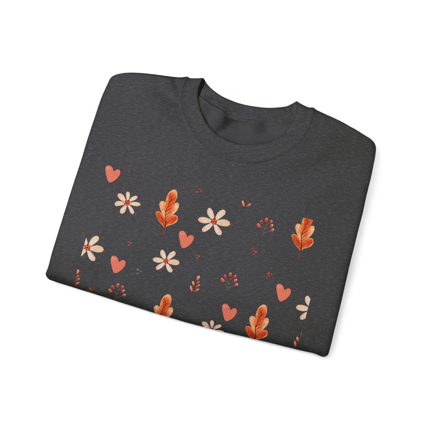 Fall Floral Sweatshirt Crewneck