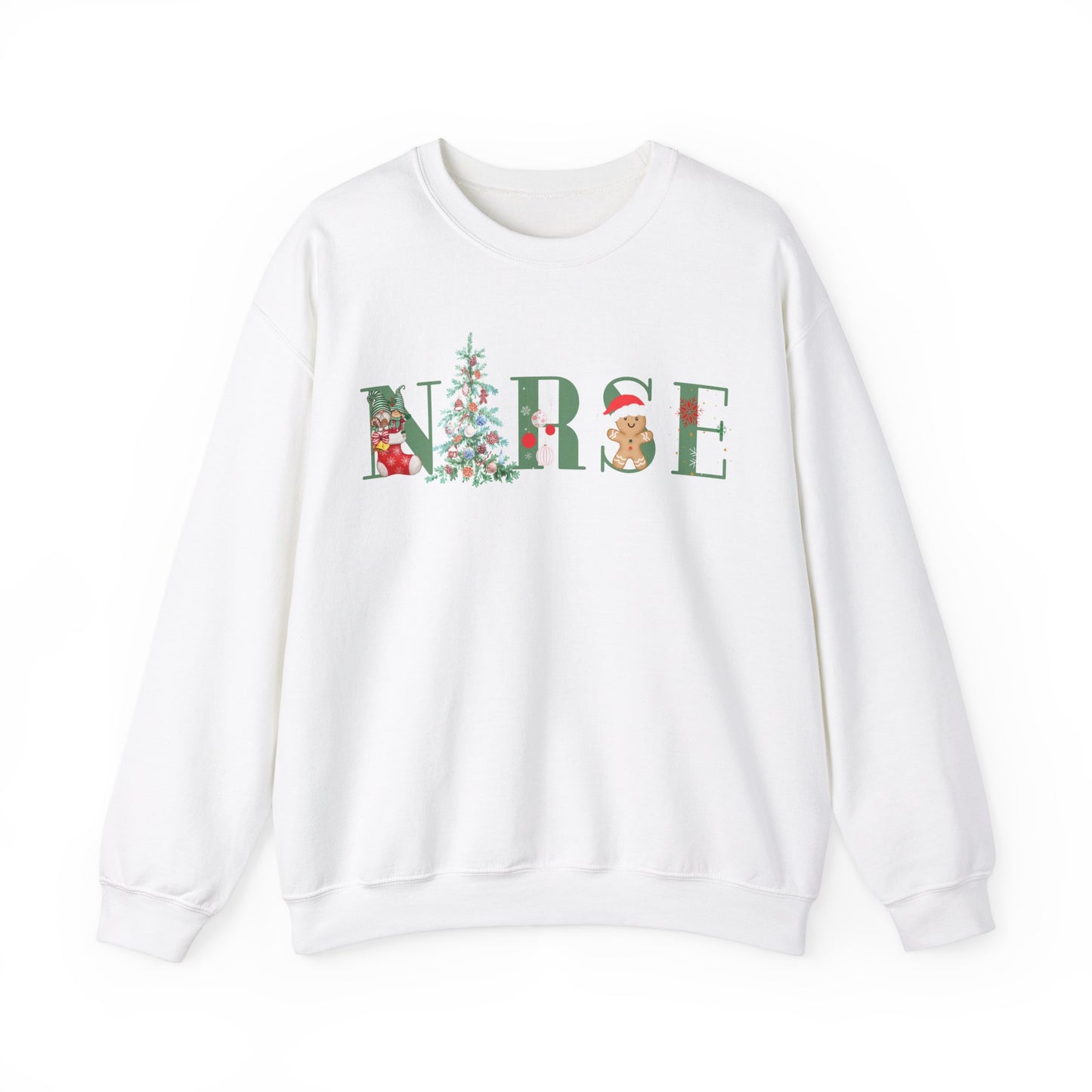 Christmas NURSE Crewneck Sweatshirt