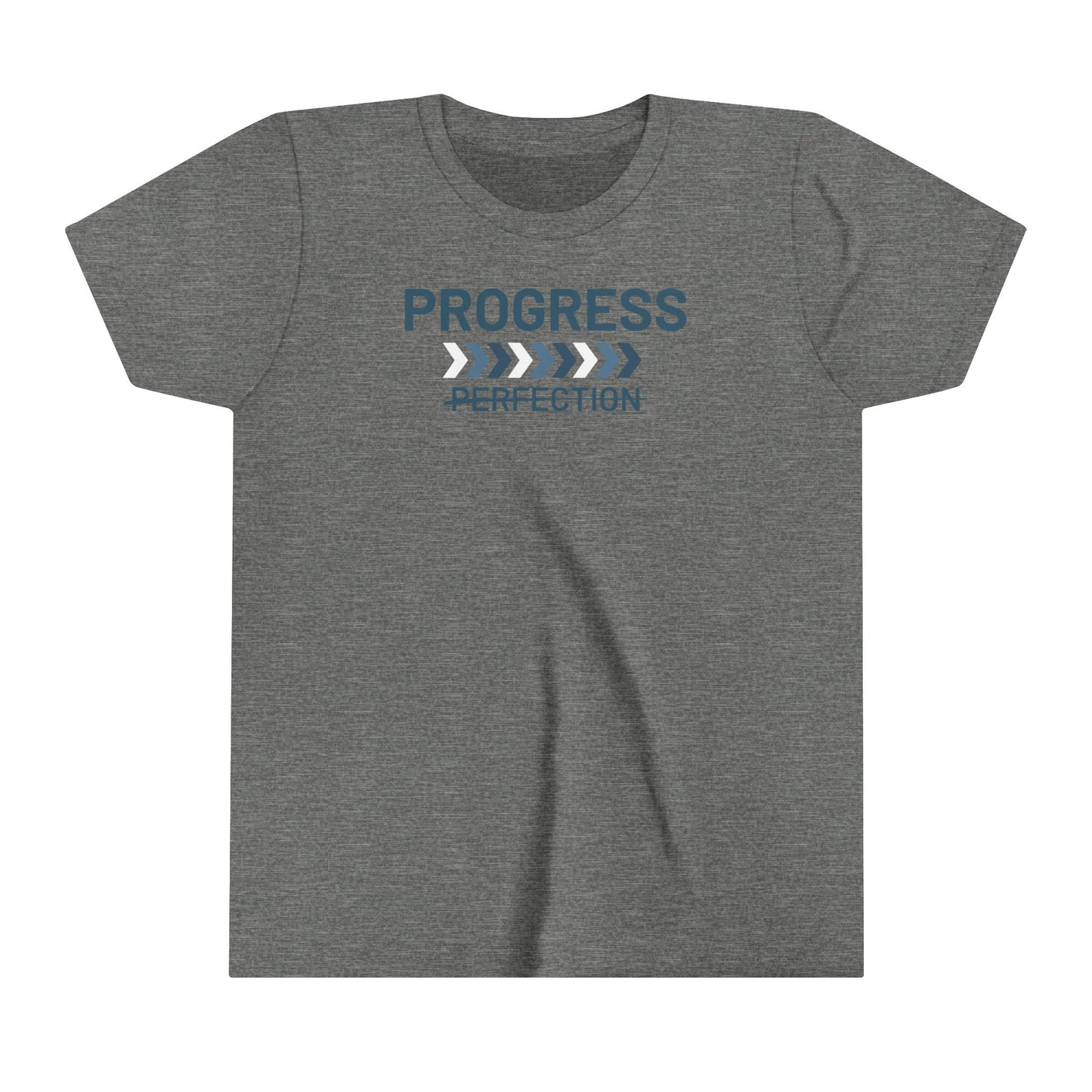 Progress over Perfection Youth Short Sleeve Tee