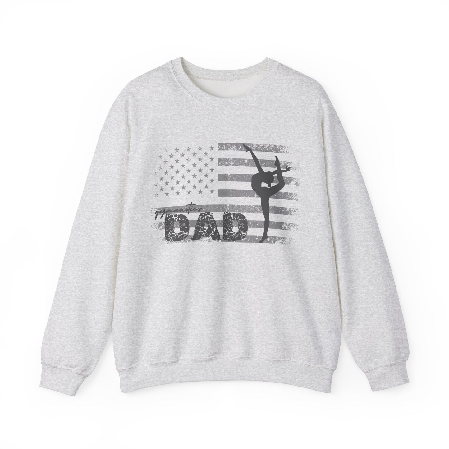 Gymnastics Dad Crewneck Sweatshirt
