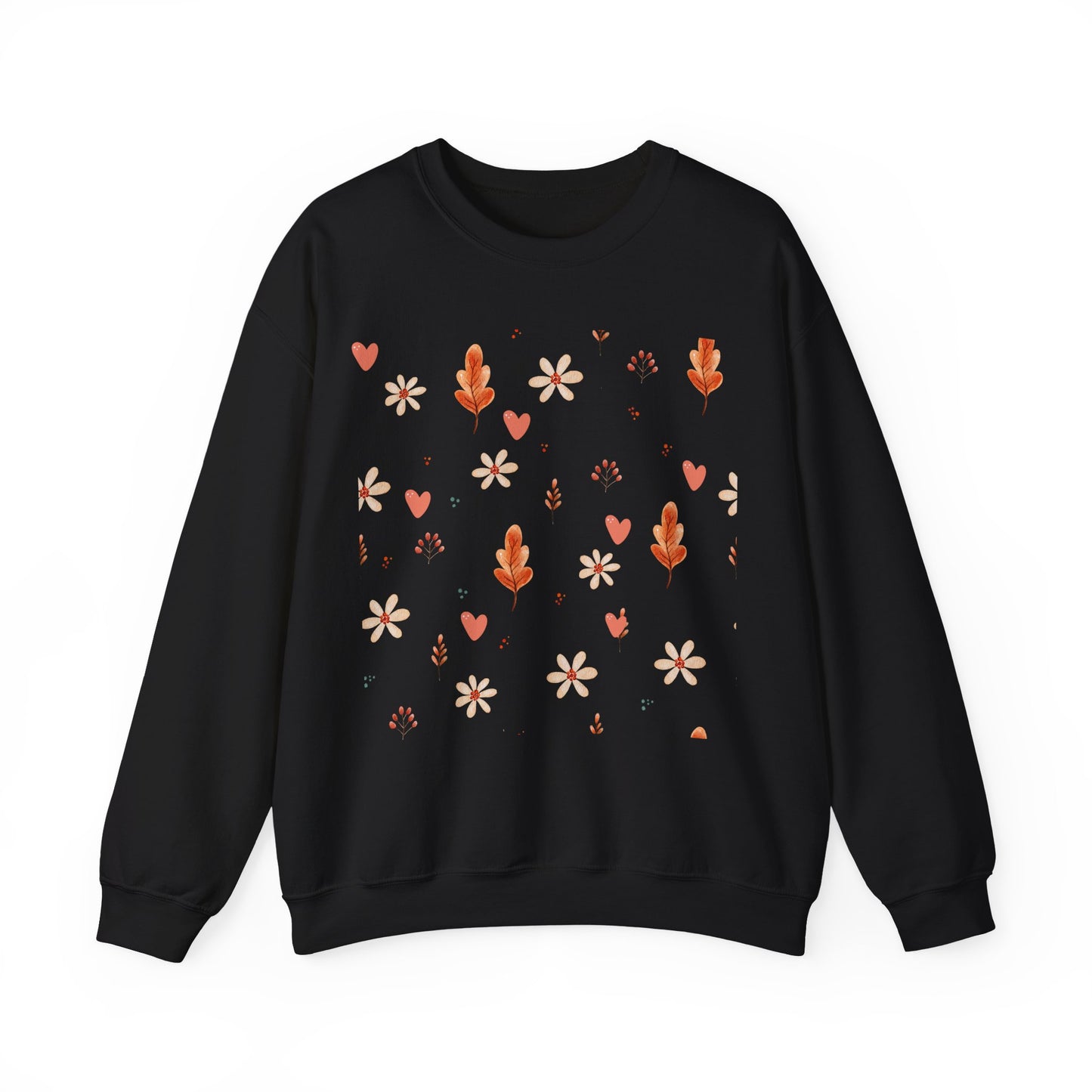 Fall Floral Sweatshirt Crewneck