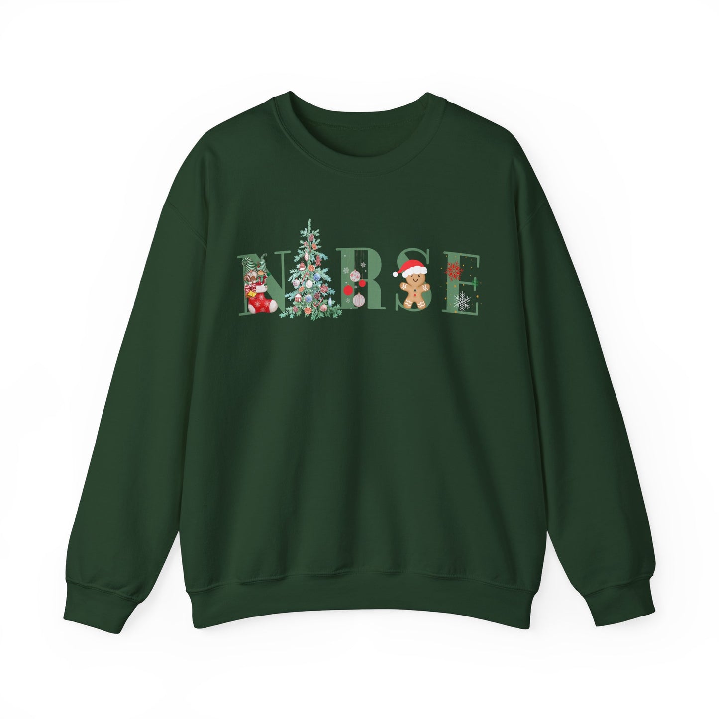 Christmas NURSE Crewneck Sweatshirt