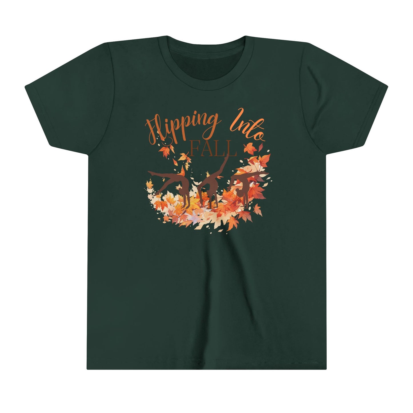 Flipping into Fall Youth T-Shirt