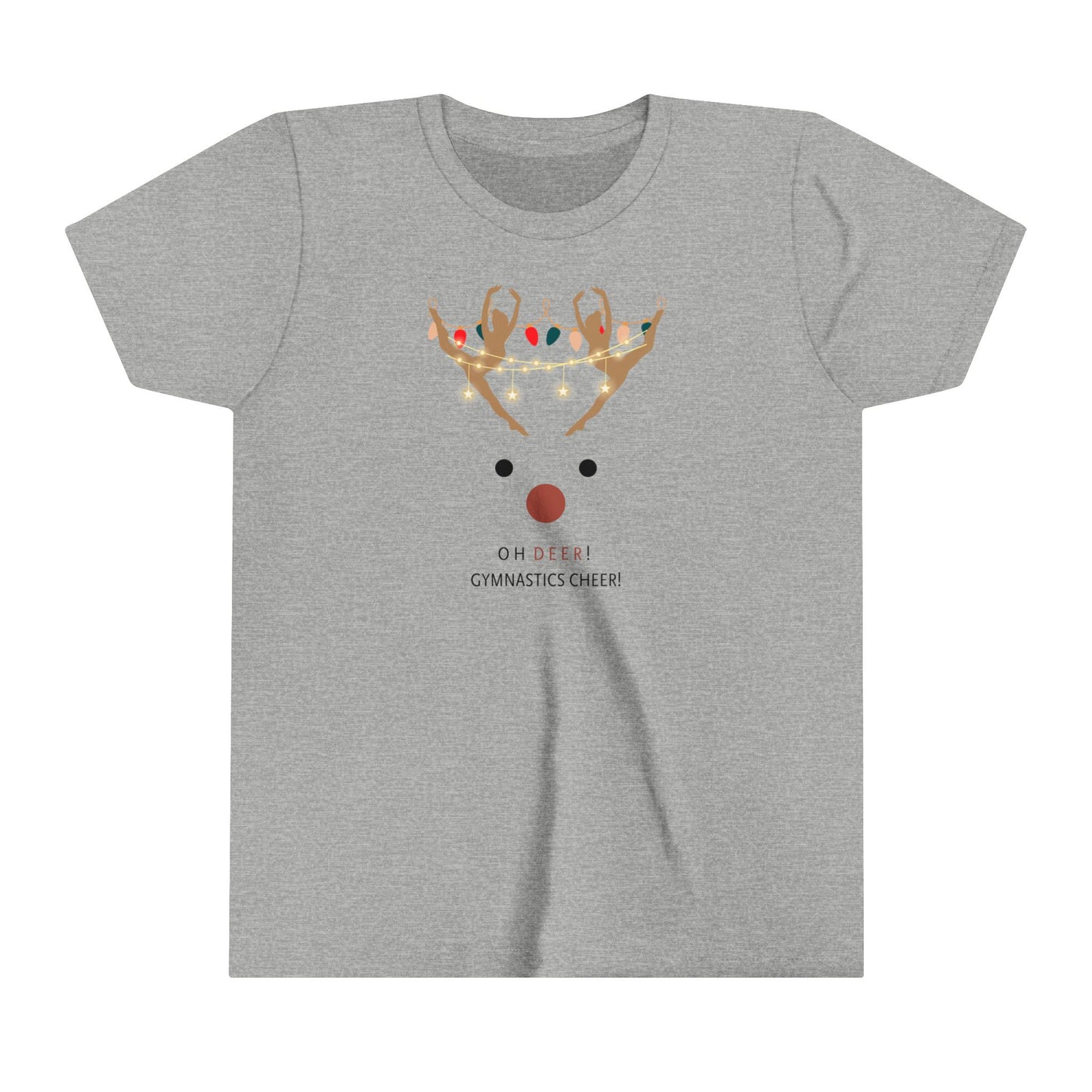 Reindeer Gymnast Youth T-Shirt