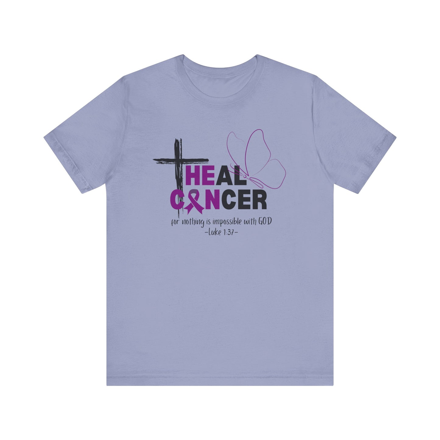 Purple Ribbon Cancer Awareness