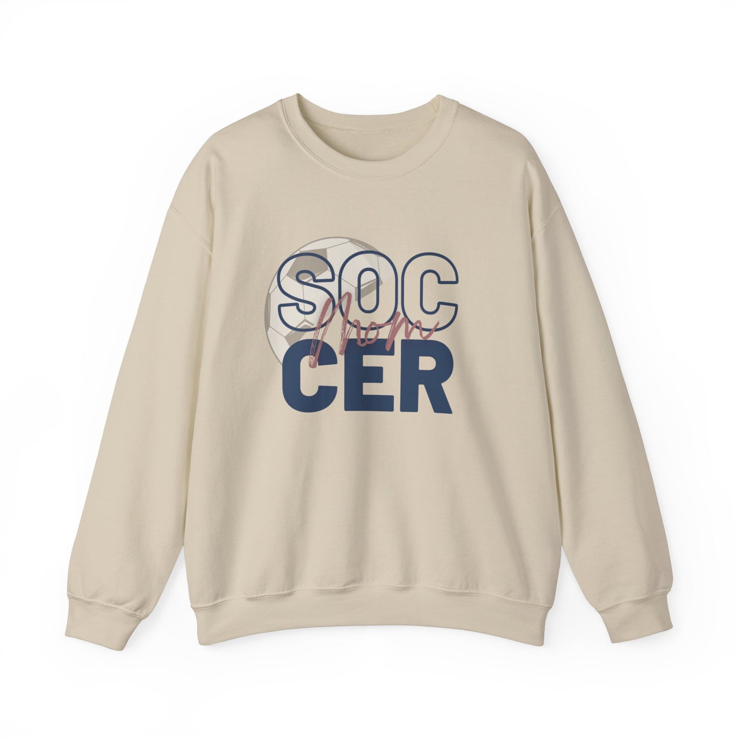 Soccer MOM Crewneck Sweatshirt