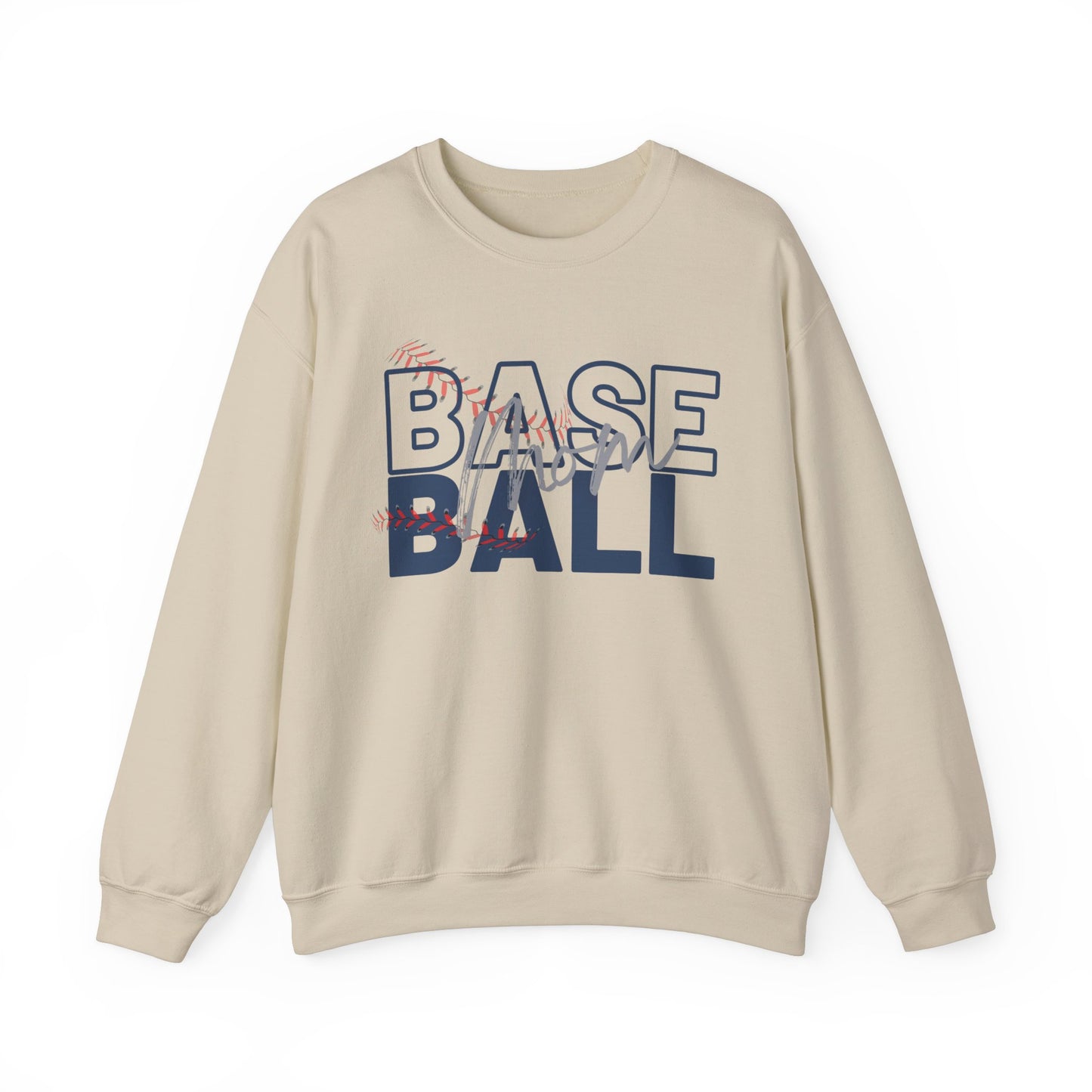 Baseball MOM Crewneck Sweatshirt