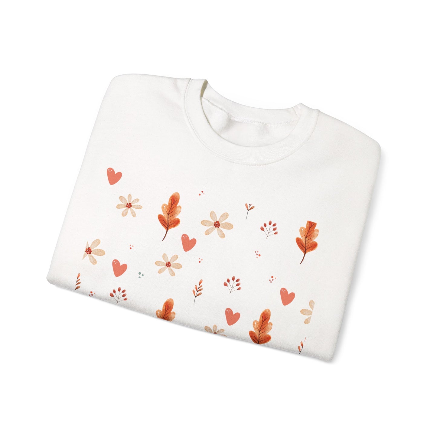 Fall Floral Sweatshirt Crewneck