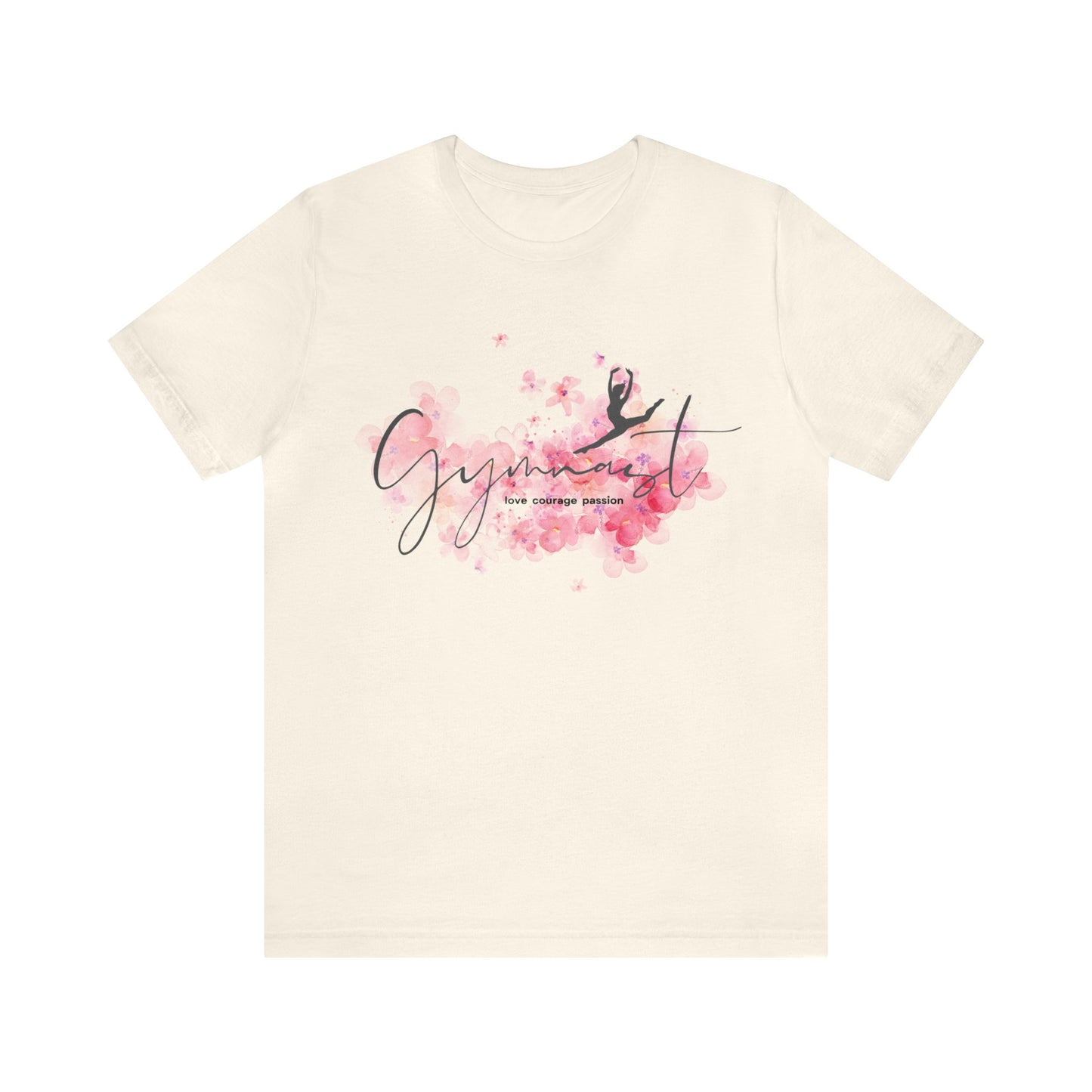 Gymnast Cherry Blossom Adult Tee