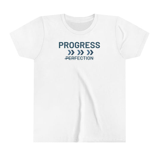 Progress over Perfection Youth Short Sleeve Tee