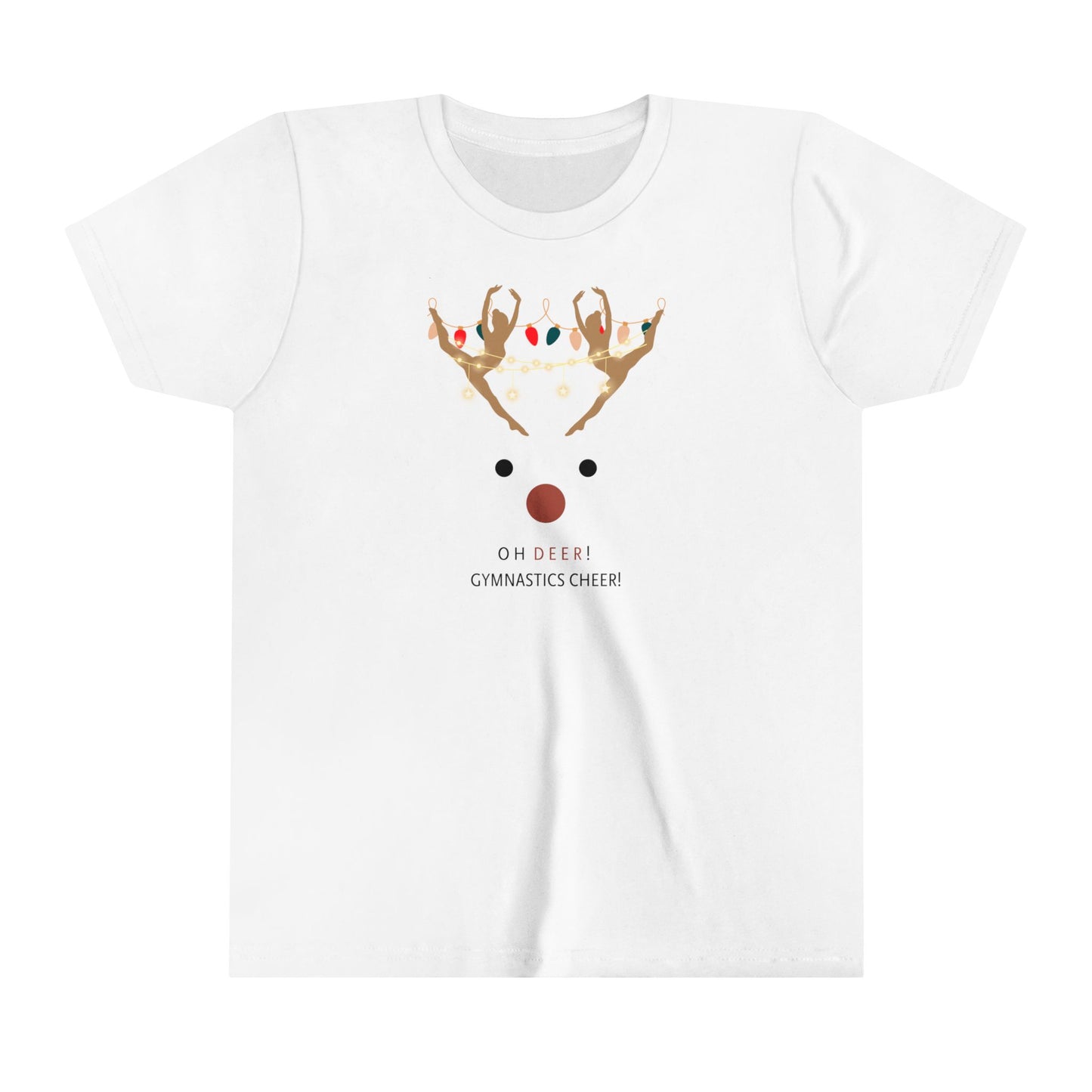 Reindeer Gymnast Youth T-Shirt
