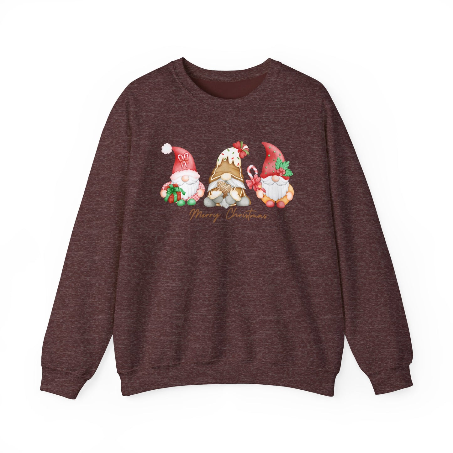 Merry Christmas Gnomes Crewneck Sweatshirt