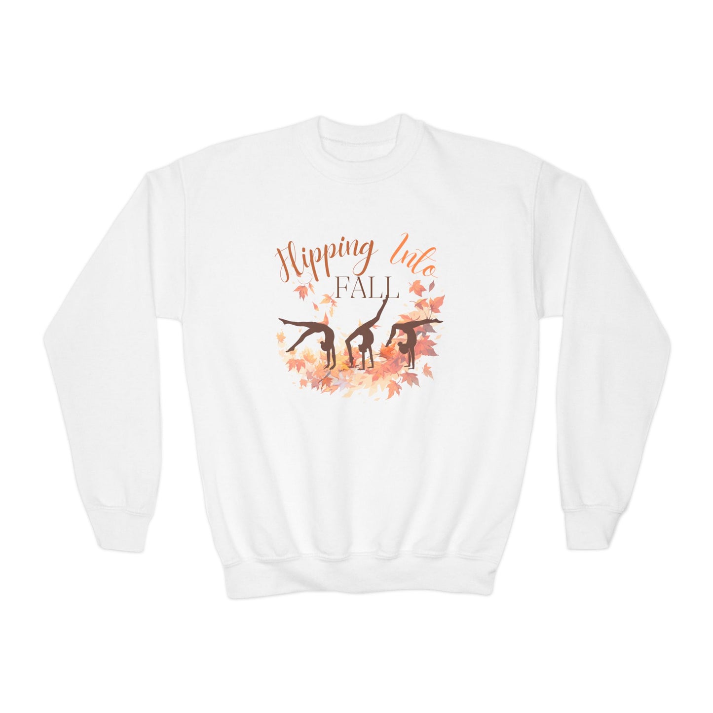 Flipping into Fall Youth Sweatshirt