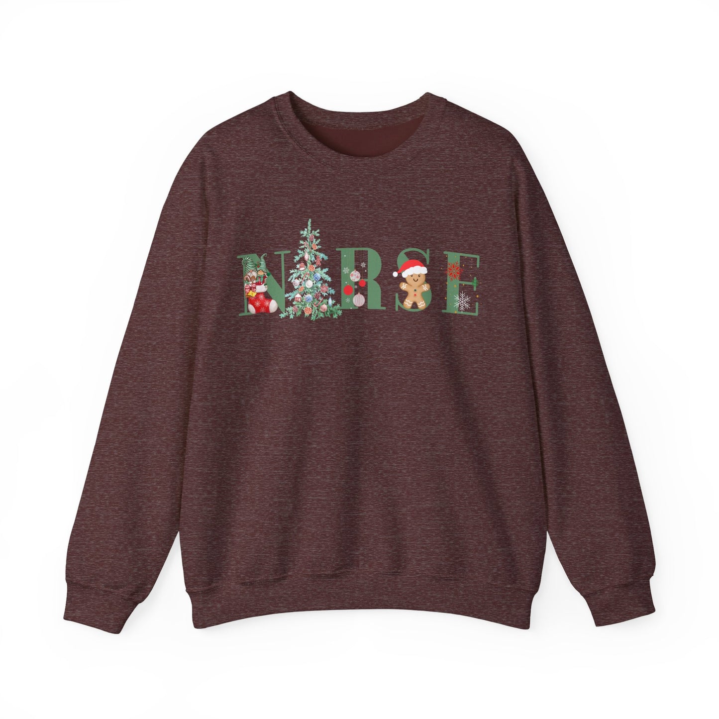 Christmas NURSE Crewneck Sweatshirt
