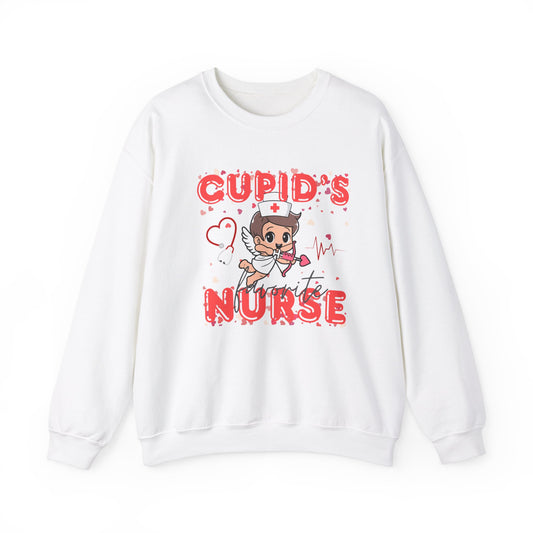 Cupid's Favorite Nurse Crewneck Sweatshirt