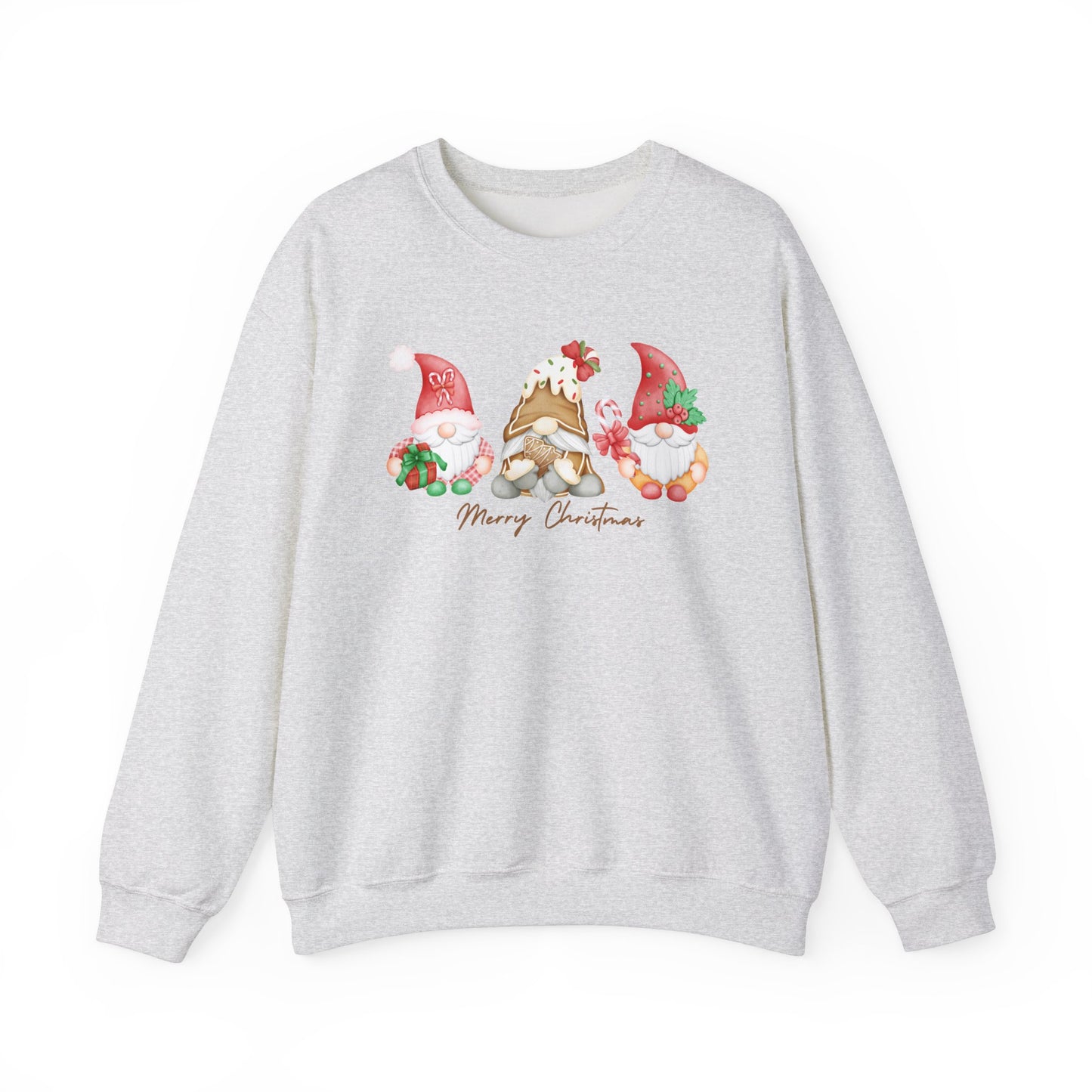 Merry Christmas Gnomes Crewneck Sweatshirt