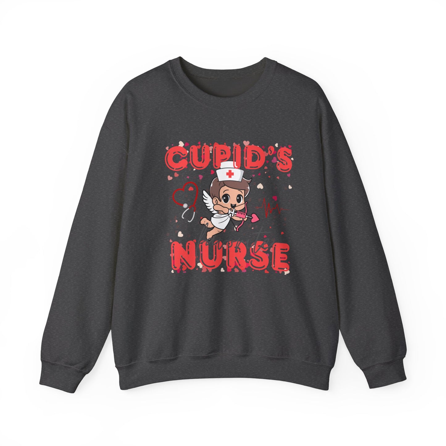 Cupid's Favorite Nurse Crewneck Sweatshirt