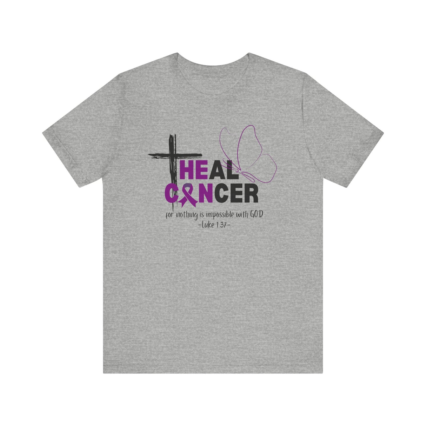 Purple Ribbon Cancer Awareness