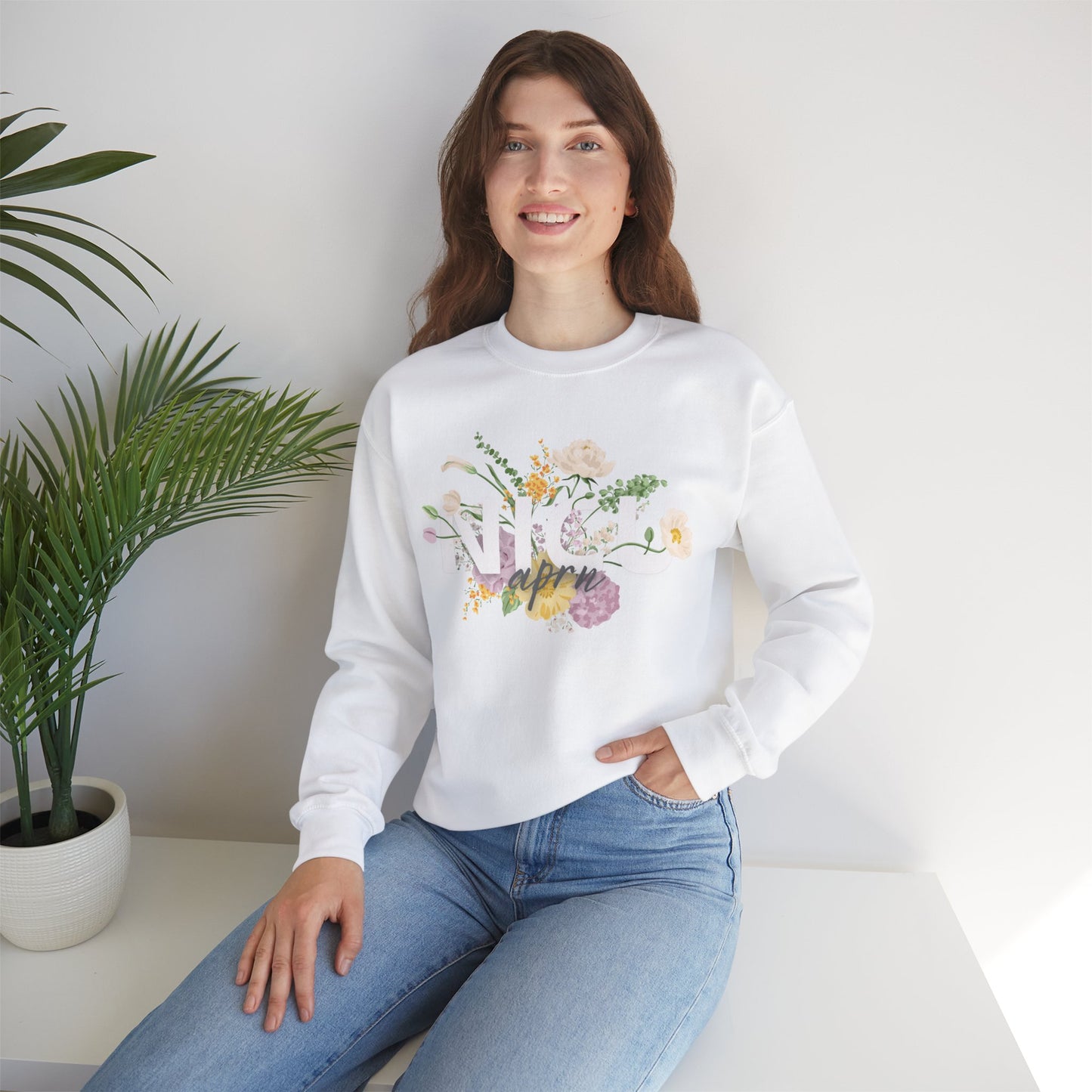 Floral Practitioner Crewneck