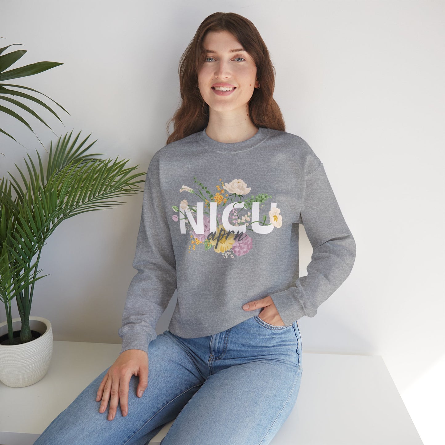 Floral Practitioner Crewneck