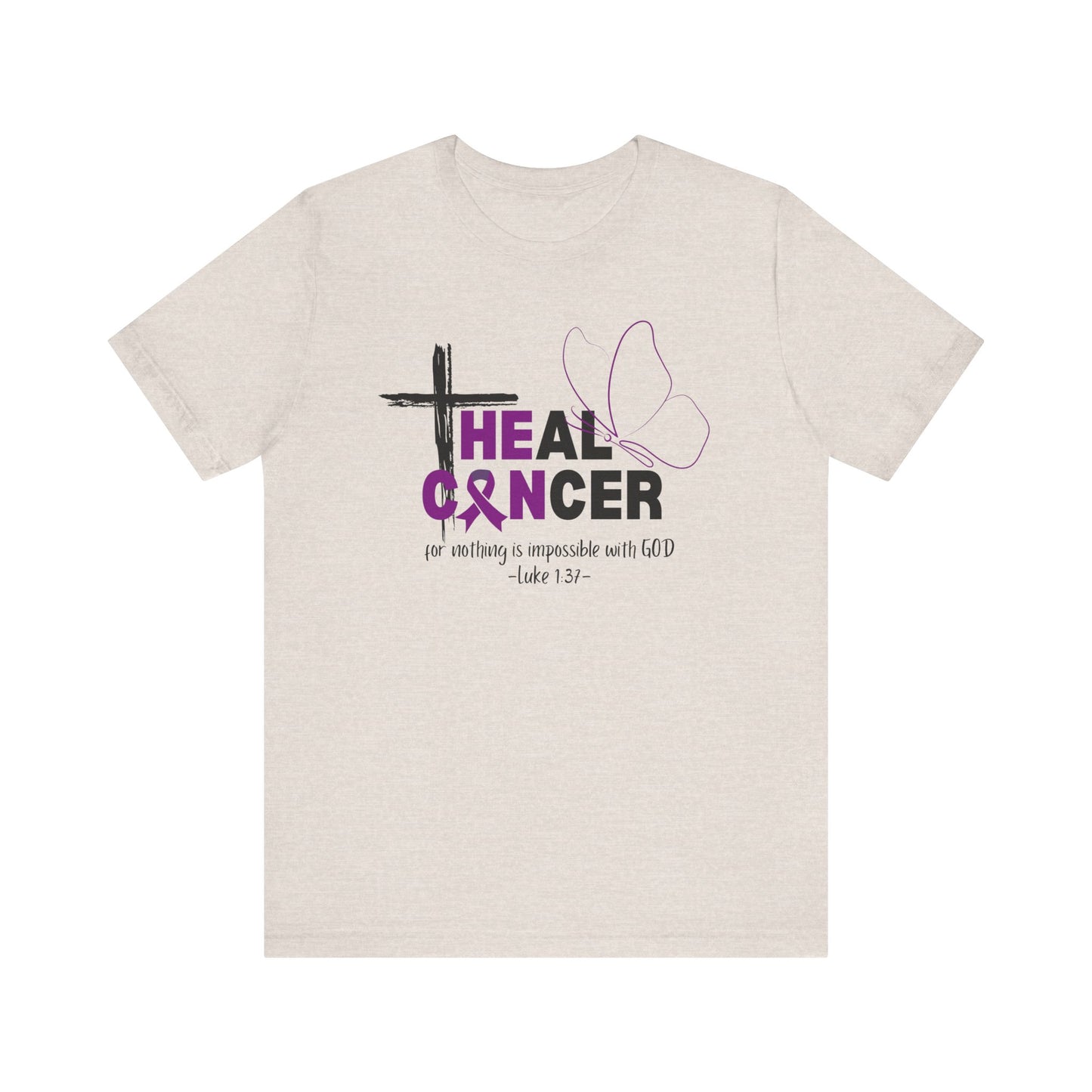 Purple Ribbon Cancer Awareness