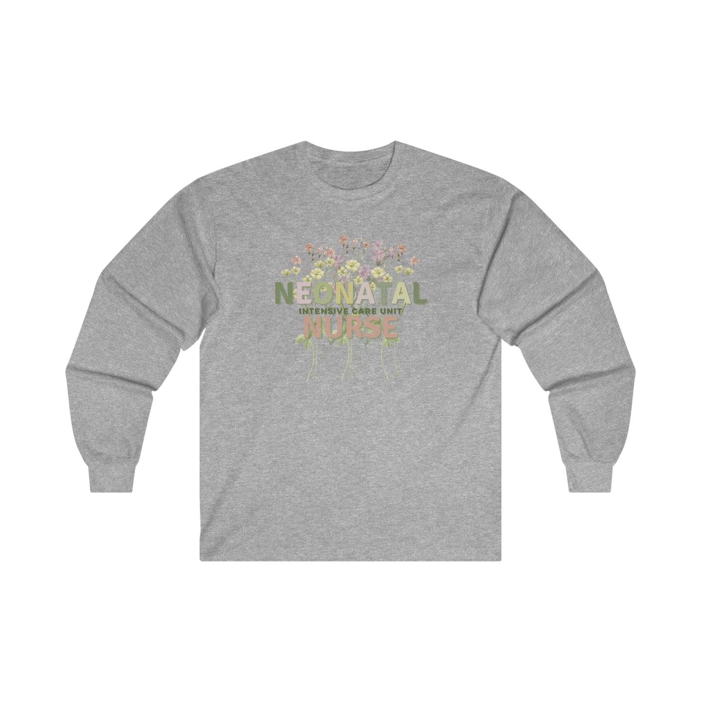 Spring NICU Neonatal Long Sleeve Tee