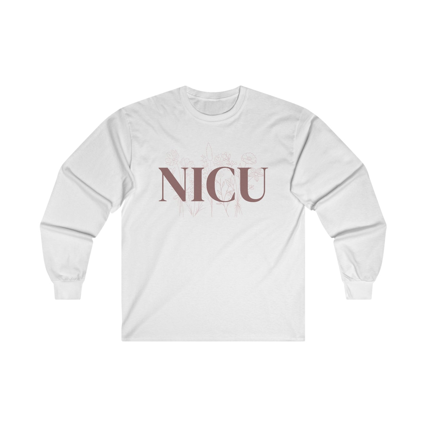 NICU Wild Flowers Long Sleeves