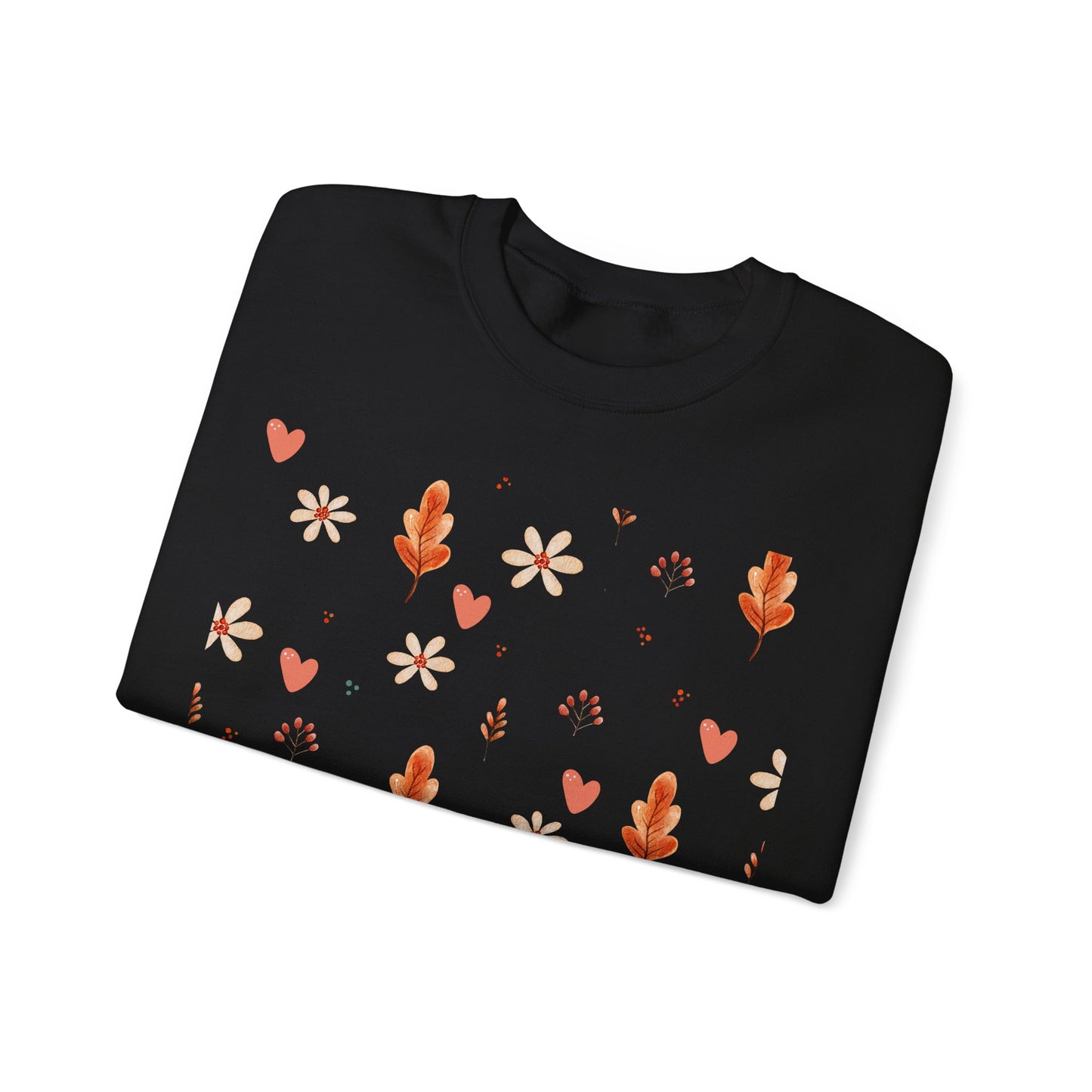 Fall Floral Sweatshirt Crewneck