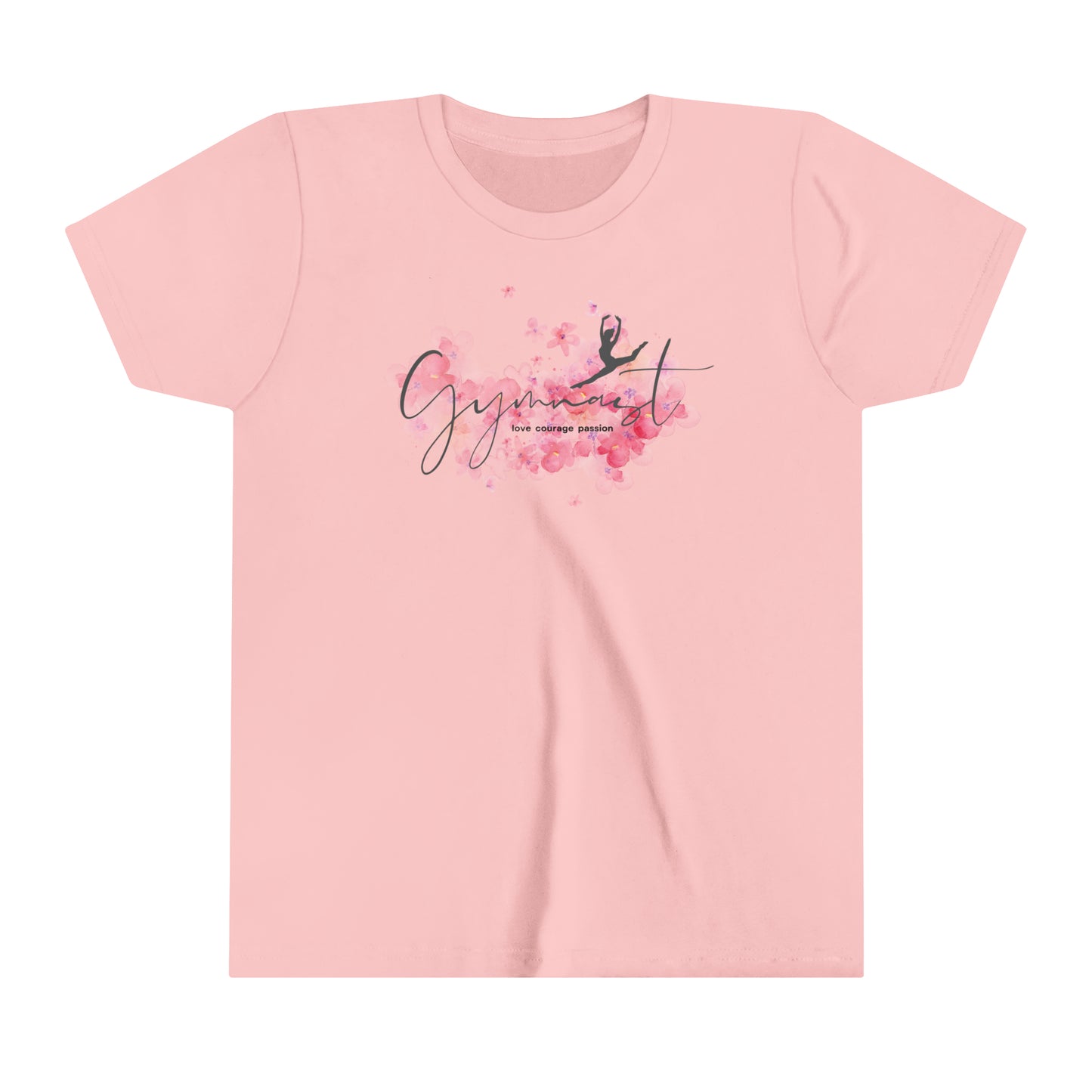 Gymnast Cherry Blossom Youth T-shirt