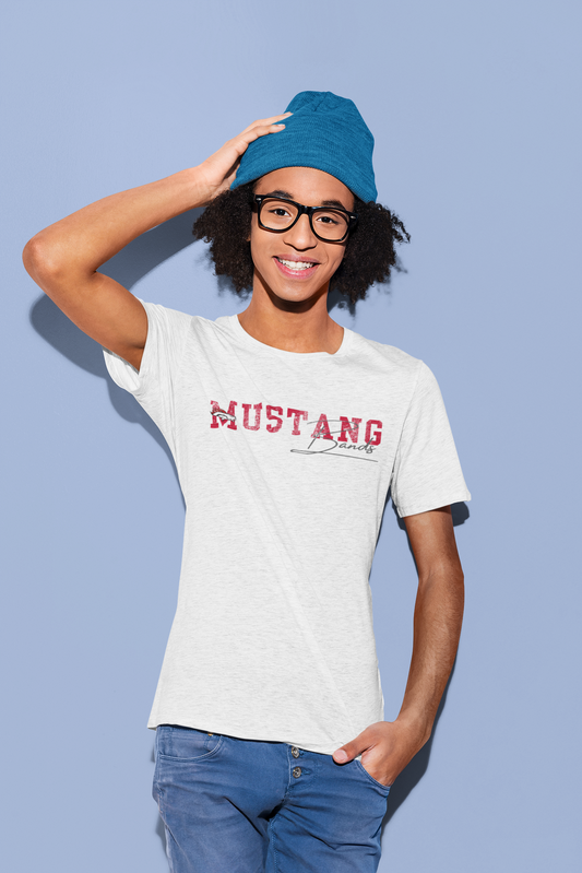 Mustang Bands Unisex Jersey Tee, Casual Streetwear, Ideal Gift for Car Lovers, Summer Fashion, Perfect for Everyday Wear