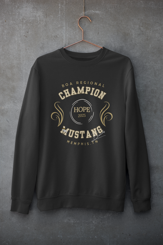 Mustang Bands Regional Champion Crewneck Sweatshirt