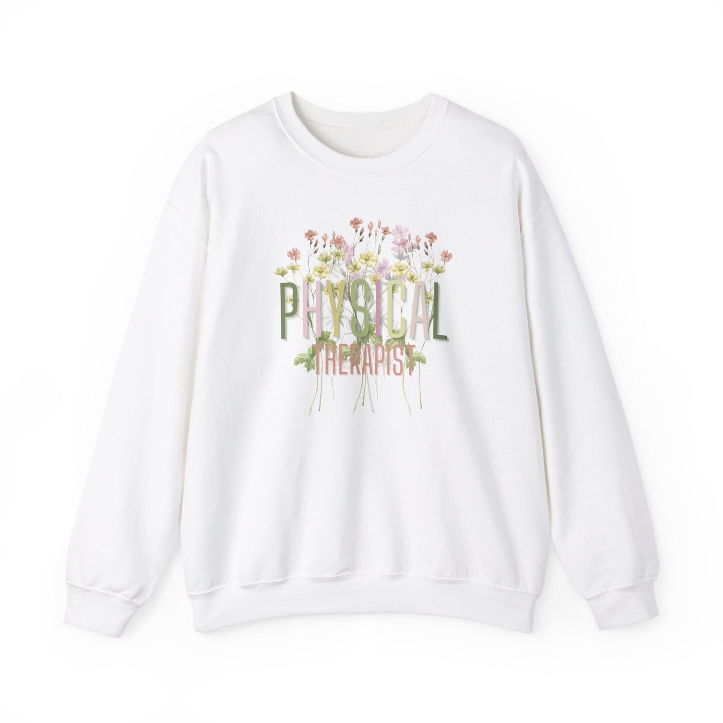 Spring Physical Therapist Crewneck Sweatshirt