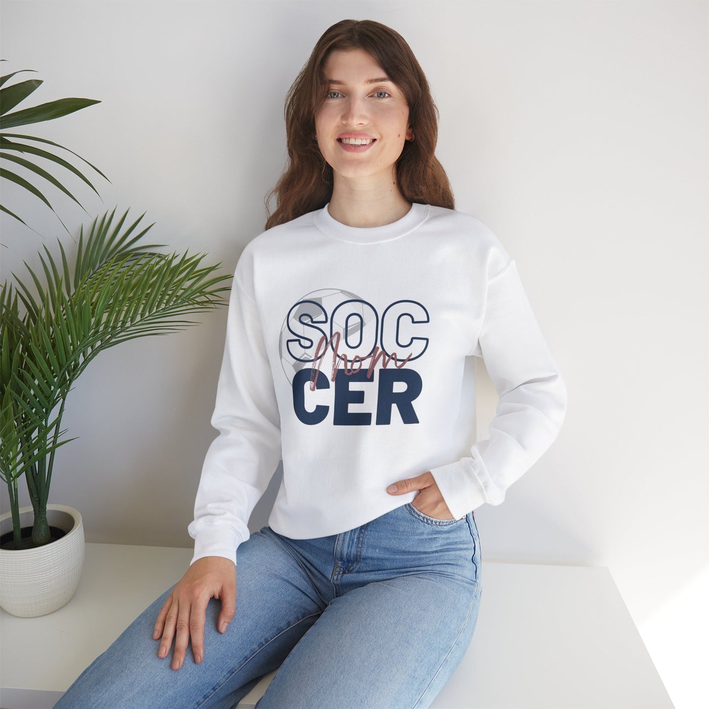 Soccer MOM Crewneck Sweatshirt
