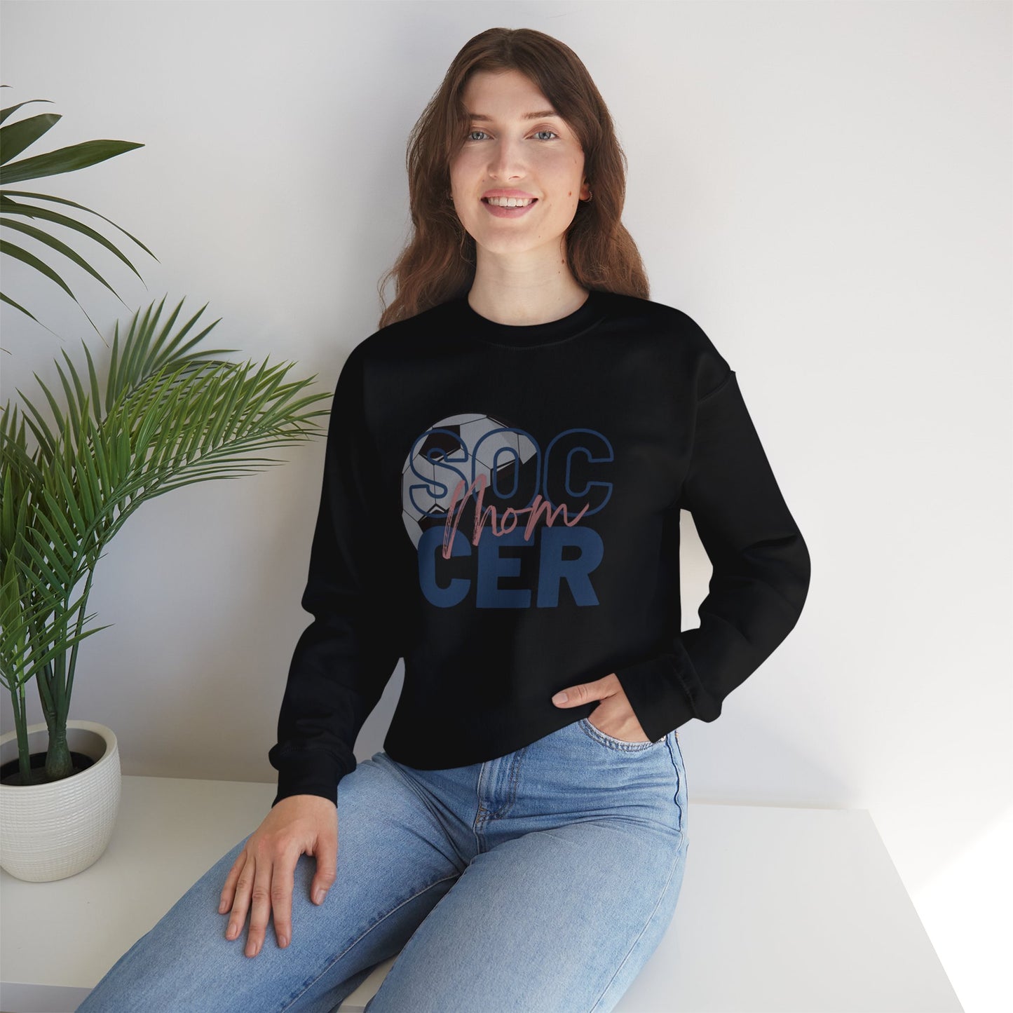 Soccer MOM Crewneck Sweatshirt