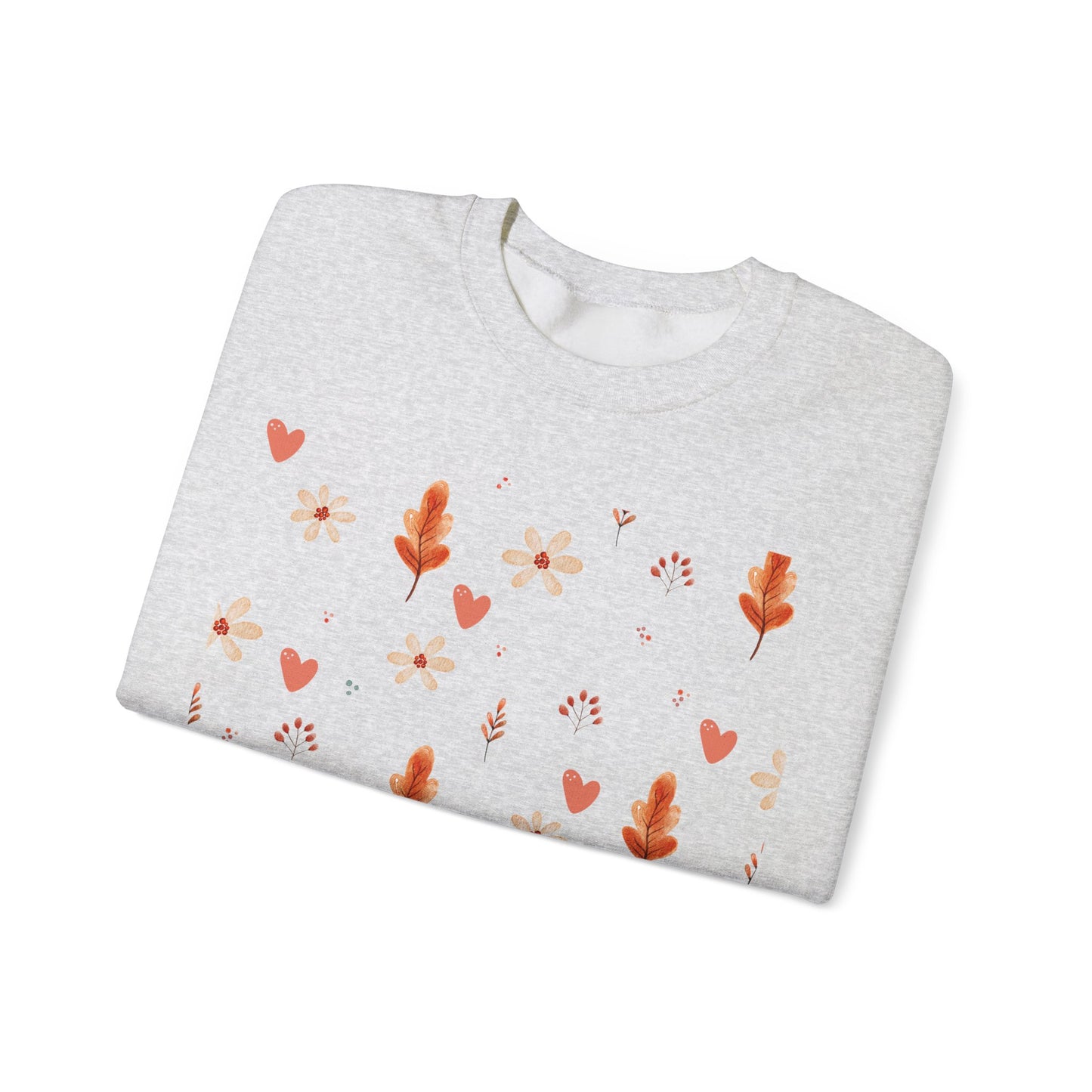 Fall Floral Sweatshirt Crewneck