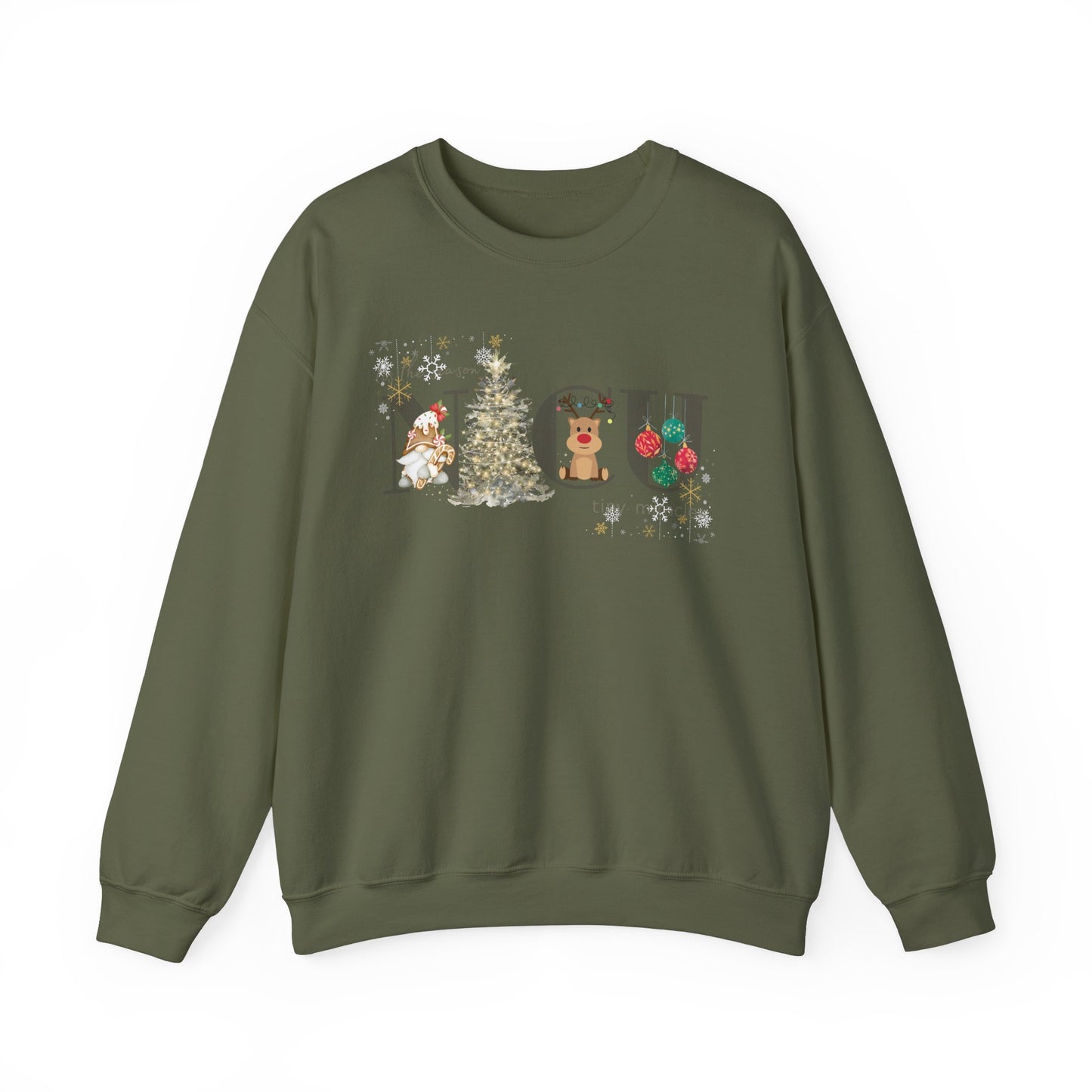 Tis the Season for Tiny Miracles NICU Crewneck Sweatshirt