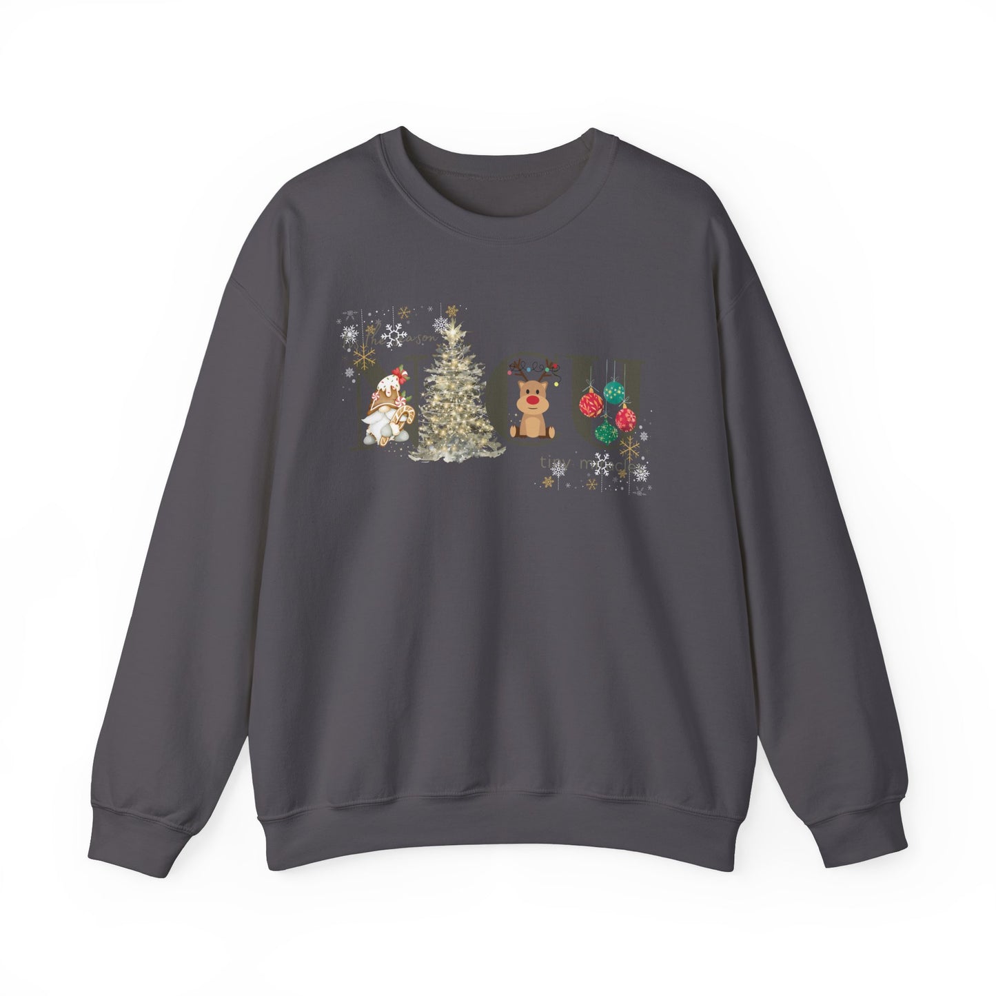Tis the Season for Tiny Miracles NICU Crewneck Sweatshirt