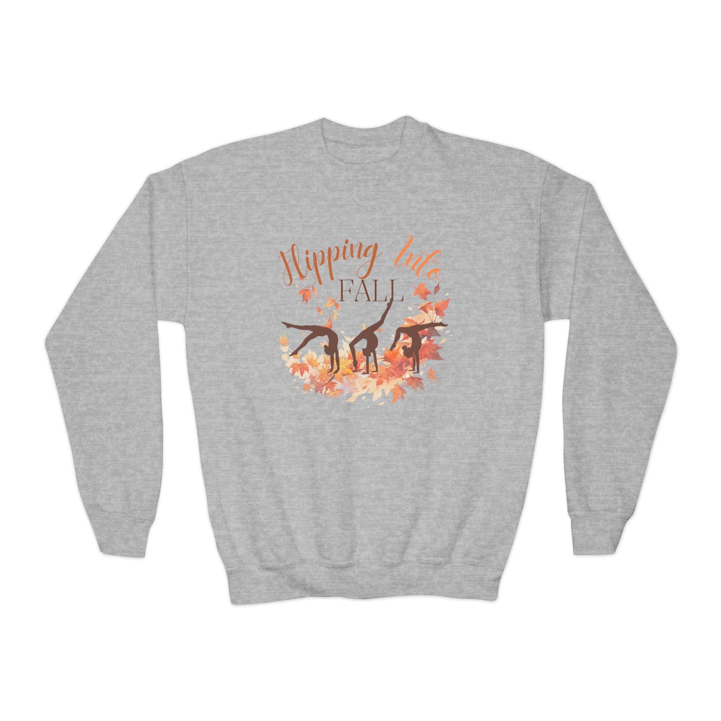 Flipping into Fall Youth Sweatshirt